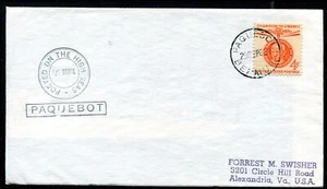 BERMUDA: (15527) S/S BRASIL PAQUEBOT CANCEL/COVER 1962 - Picture 1 of 2