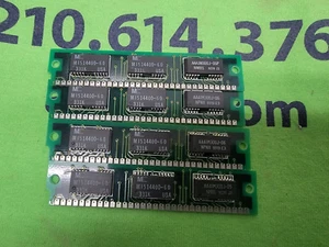 4MB (4 x 1MB) 30 Pin Simms 60ns (3 Chip) - Matched Sets - Total of 4 - 4MB - Picture 1 of 1