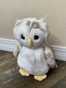 Ganz Bros. 1999 vintage Peluche The Heritage Collection Aurora White Snow Owl - Imagen 1 de 4