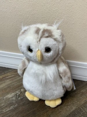 Vintage 1999 Ganz Bros. The Heritage Collection Aurora White Snow Owl Plush - Image 1 of 4