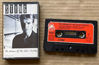 STING - THE DREAM OF THE BLUE TURTLES -  CASSETTE TAPE ALBUM 1985 - EXCELLENT - Image 1 of 4