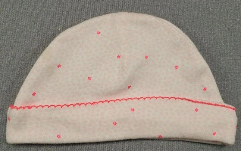 Bebé Niña Niño Mino Carter's 0-3 Meses Rosa Caliente Flor Infantil Gorra Sombrero Foto 1 de 1