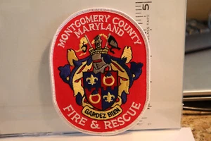 fire patch  MONTGOMERY COUNTY FIRE RESCUE MARYLAND - Picture 1 of 1