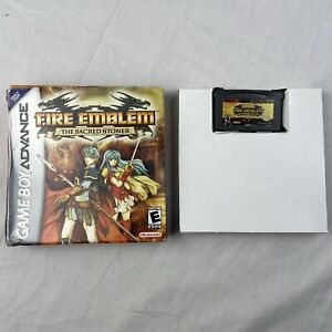 Fire Emblem Sacred Stones GBA GameBoy Advance Authentic In Original Box Tested