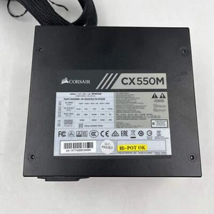 Corsair CX550M RPS0028 80 Plus Bronze 550W Semi Modular Power Supply - Afbeelding 1 van 8