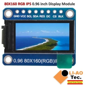 0,96 pollici 7P SPI HD TFT ST7735 unità IC 80*160 65K display LCD a colori - Foto 1 di 5