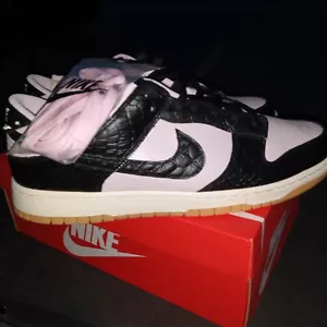 Nike Dunk Low Retro LTD Plat Violet Black Patent HF9191-001 Size 12 Men NIB - Picture 1 of 6