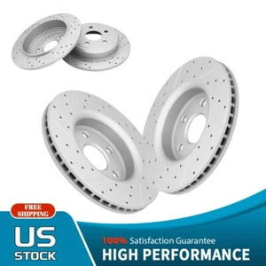 Juego de rotores de freno de disco delantero y trasero para Jeep Commander Grand Cherokee 2006-2010 - Imagen 1 de 6