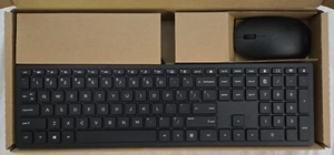 HP Lifestyle USB Multi Media Slim Wired Keyboard TPC-C003K w/ Mouse TPC-C002M - Picture 1 of 3
