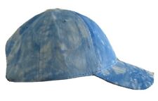  Tie Dye Baseball cap Dad hat Adjustable strapback closure sky blue