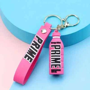Prime Bottle Strawberry Watermelon Hydration Drink Key Chain | Collectible Toy - Picture 1 of 4