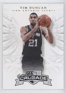 2012-13 Panini Crusade Tim Duncan #45 HOF