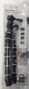 Sunpak - PlatinumPlus Flexible Tabletop Tripod With Bendable Leg Joints - Black - Picture 1 of 2