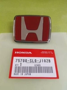 HONDA NSX NA1 PLACA H DELANTERA FORMULA ROJA R-77 75700-SL0-J10ZB JDM REPUESTOS DIRECTOS - Imagen 1 de 9