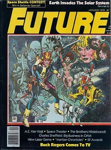 Future#7 1979 STAR HAWKS COVER, ARTICLE GIL KANE,BUCK ROGERS TV SERIES - Picture 1 of 1