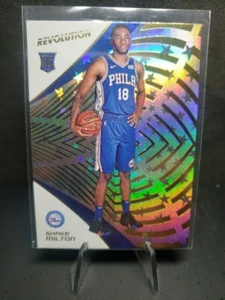 Shake Milton 2018 Panini Revolution #146 Astro Parallel Rookie RC Raw 76ers - Picture 1 of 2