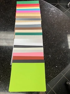 8.5x11 Multiple Colors Cardstock Paper Scrapbooking 24 Colors 75 Pcs - Picture 1 of 9