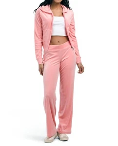 NEU - JUICY COUTURE - Strass Velour Trainingsanzug - Gr. L - Bild 1 von 4