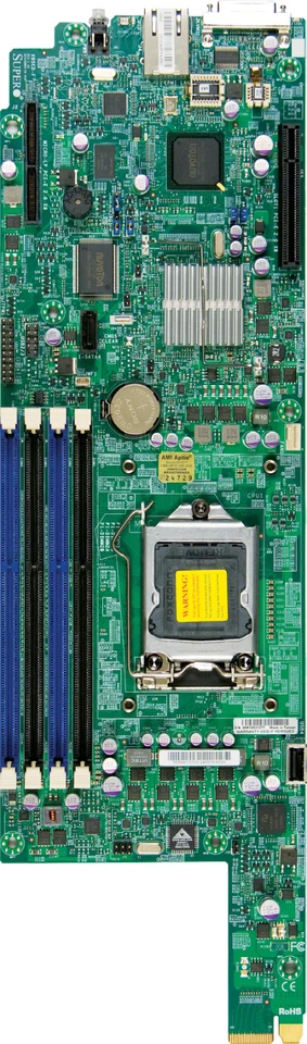Supermicro MBD-X9SCD+-F-B Motherboard NEW, IN STOCK, 5 Year Warranty - Image 1 of 1
