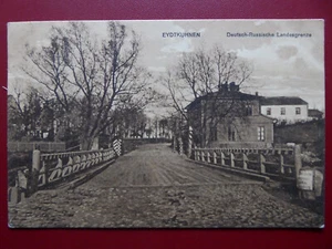 AK - EYDTKUHNEN - OSTPREUSSEN - 1912 - GRENZE RUSSLAND - b. Königsberg - Bild 1 von 3