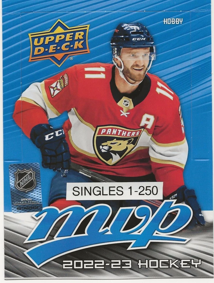 2022-23 UD MVP Hockey SINGLES 1-250 U-PICK - COMPLETE YOUR SET - Image 1 of 1