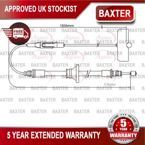 Fits Trafic Primastar Vivaro Baxter Front Centre Hand Brake Cable 73168827 - Picture 1 of 2