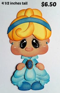 Disney Cinderella 3D Stanzform Paper Piecing für Sammelalbum Seiten von Rhonda - Bild 1 von 1