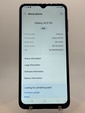 Samsung Galaxy A23 5G - Black - (Cricket) - Smartphone - WORKS GREAT!!!