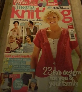 B10 SIMPLY KNITTING, SEPTEMBER 2010, UK'S NO. 1 KNITTING MAGAZINE - Picture 1 of 6