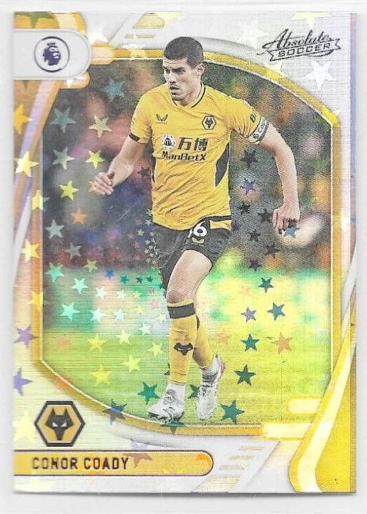 Conor Coady Wanderers 2021-22 Chronicles Absolute Premier League Purple Astro 59 - Image 1 of 1