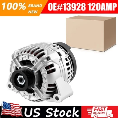 Alternador para Mercedes-Benz CLK320 2003-2005 3,2 L ML320 2002 2003 3,2 L 13884 Foto 1 de 4