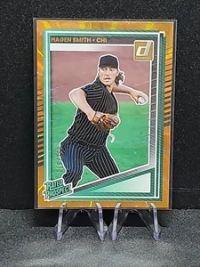 2025 Donruss #160 Hagen Smith Orange Laser #/299 - Picture 1 of 2