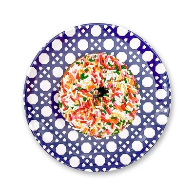 Melamine Plate Set of 4 | 6" Appetizer Plates | Reusable & Unbreakable Outdoo... - Image 1 of 4