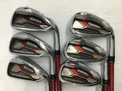 TaylorMade Aeroburner Iron Set 5-9,Pw 6pc Flex Stiff TM7-415 Graphite - Image 1 of 4