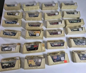 Lot 1 Of 24 Matchbox Lesney Models Of Yesteryear Diecast Vehicles Some Use Boxes - Picture 1 of 24