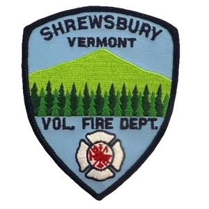 Parche de colección del Departamento de Bomberos Voluntarios de Shrewsbury Vermont - Imagen 1 de 4