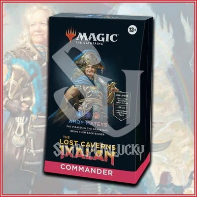 MAGIC THE GATHERING The Lost Caverns of Ixalan Commander Deck Ahoy Mateys LCC - Image 1 of 2