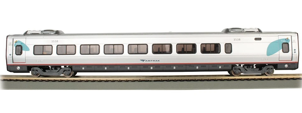 Bachmann HO Scale ~ New 2025 ~ Acela Express Business Quiet Car #3538 ~ 89947 - Image 1 of 1
