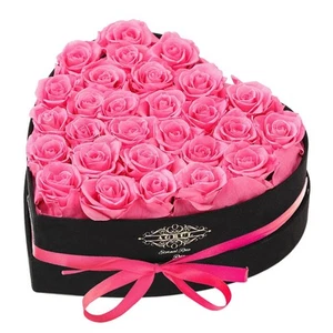 Roses Gifts for Mom,Forever Preserved Flowers Roses in a Heart Shape Box,Anni... - Picture 1 of 6