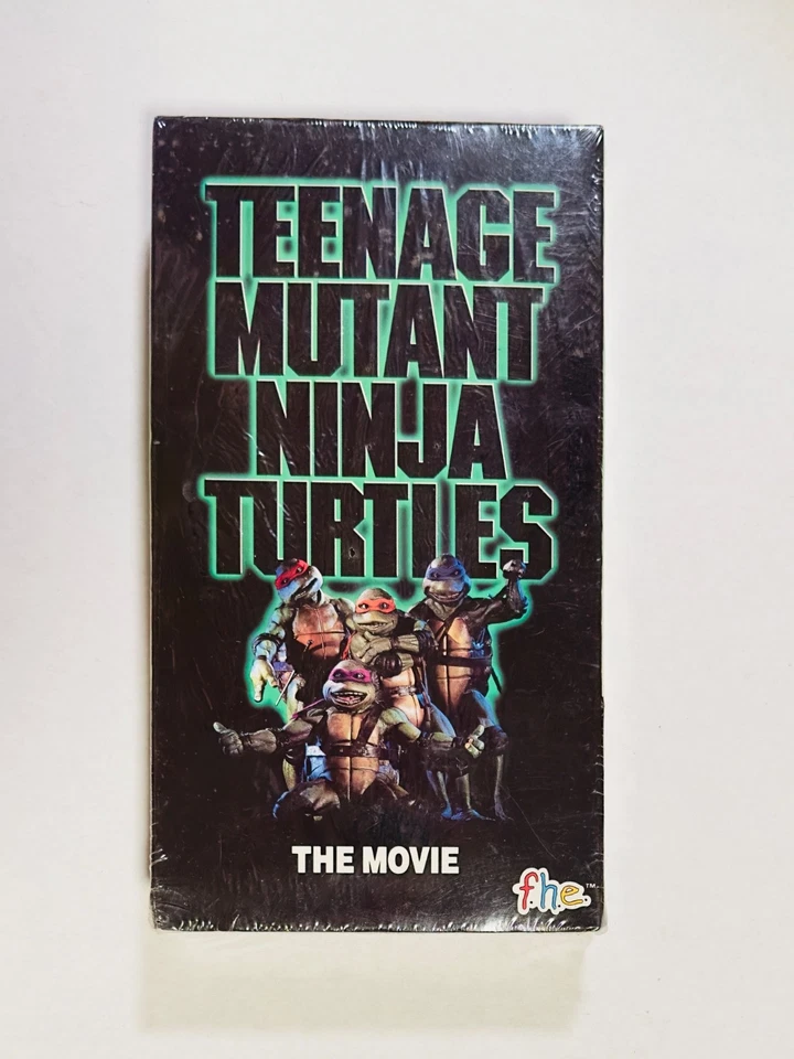 Teenage Mutant Ninja Turtles - The Movie (VHS, 1990) Sealed New — 第 1/4 张图片