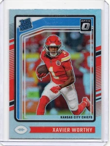 Xavier Worthy 2024 Panini Donruss Optic Holo Prizm #300 (RC) CHIEFS - Picture 1 of 2