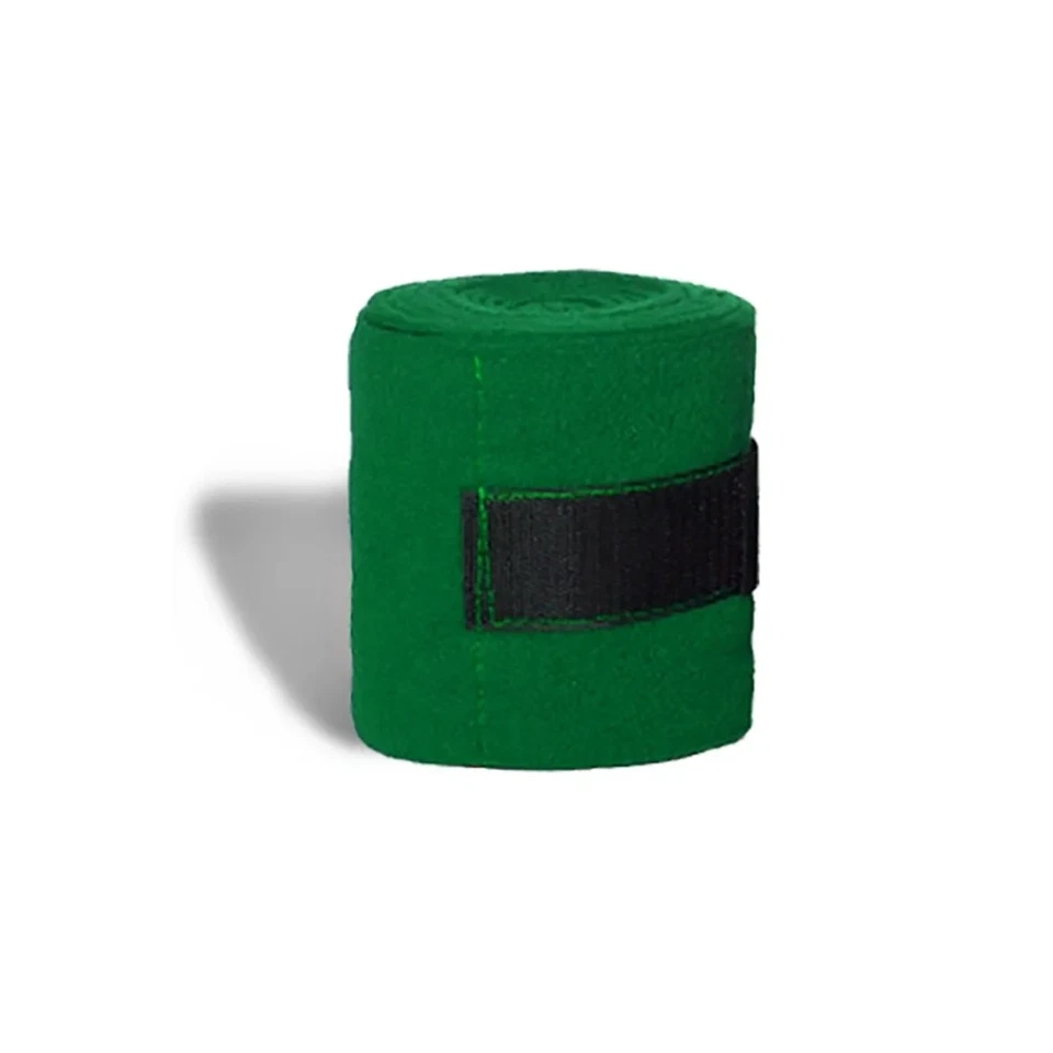 Fleece Polo Wraps-Set of 4 Green #38005