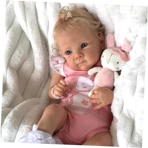 Lifelike Reborn Baby Dolls - 18 Inch Realistic Newborn Baby Doll with Weighted - Picture 1 of 7