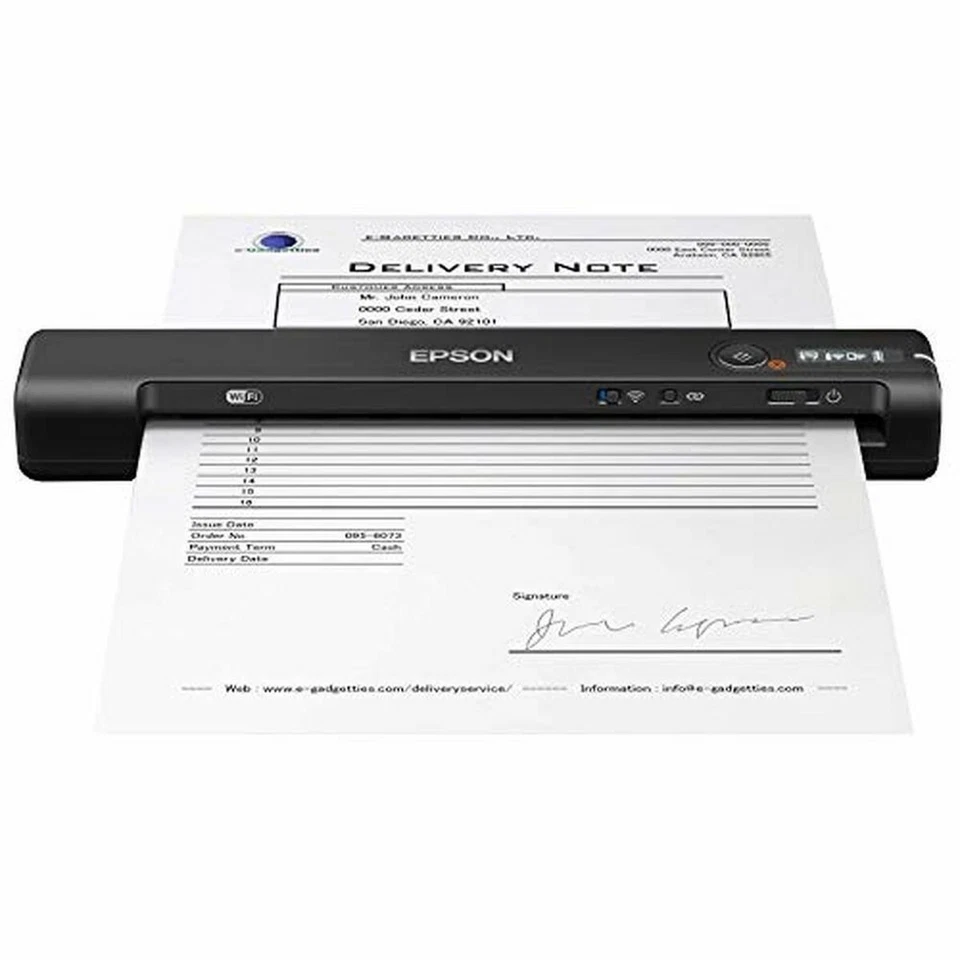 Tragbarer Scanner Epson B11B253401 600 dpi WIFI USB 2.0 - Bild 1 von 1