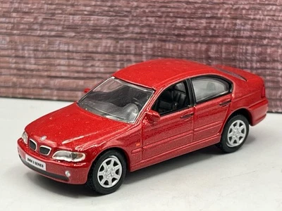 HONGWELL Hongwell CARARAMA 1/72 BMW Serie 3 Minicar Rosso Rosso - Immagine 1 di 4
