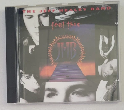 The Jeff Healey Band Feel This CD 1992 Arista Records 07822-18706-2 BMG Foto 1 de 2