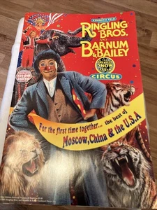 1991 Ringling Bros Barnum & Bailey Circus Book 121st Edition Greatest Show - Picture 1 of 4