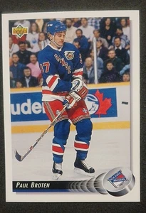 Upper Deck 1992-93 - Paul Broten #148 - Foto 1 di 1