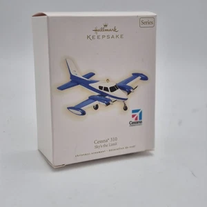 Hallmark Keepsake Cessna 310 Sky S the Limit Christmas Decorative Ornament 2009 - Picture 1 of 4