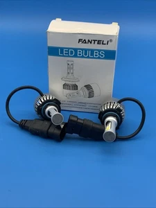 Set Of Fanteli LED Bulbs 9006/HB4/9012/9006XS Headlights In Box - Picture 1 of 15
